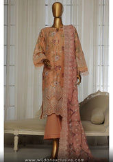 Laser Fusion Luxury Chikankari Pret Collection'25 by Sadabahar D-06